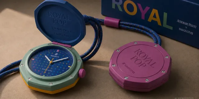 Swatch Royal Pop? Vielleicht genau der falsche Witz zur richtigen Zeit