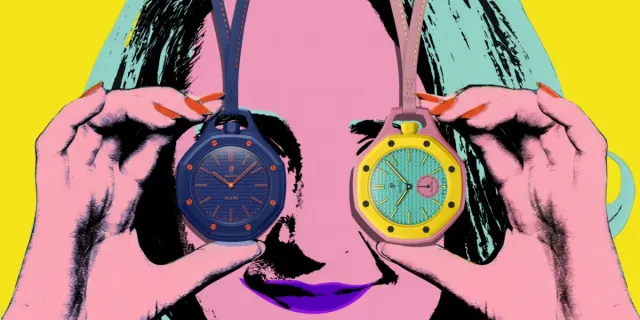 Swatch Royal Pop: Das Labubu der Uhrenwelt, mit Handaufzug
