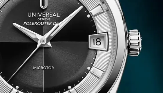 Universal Genève Polerouter Date UGPO001: Kein Nostalgieflug, sondern Kurskorrektur