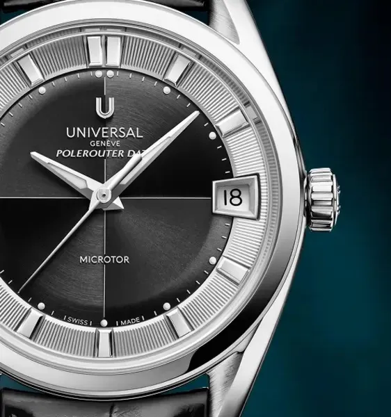 Universal Genève Polerouter Date UGPO001: Kein Nostalgieflug, sondern Kurskorrektur